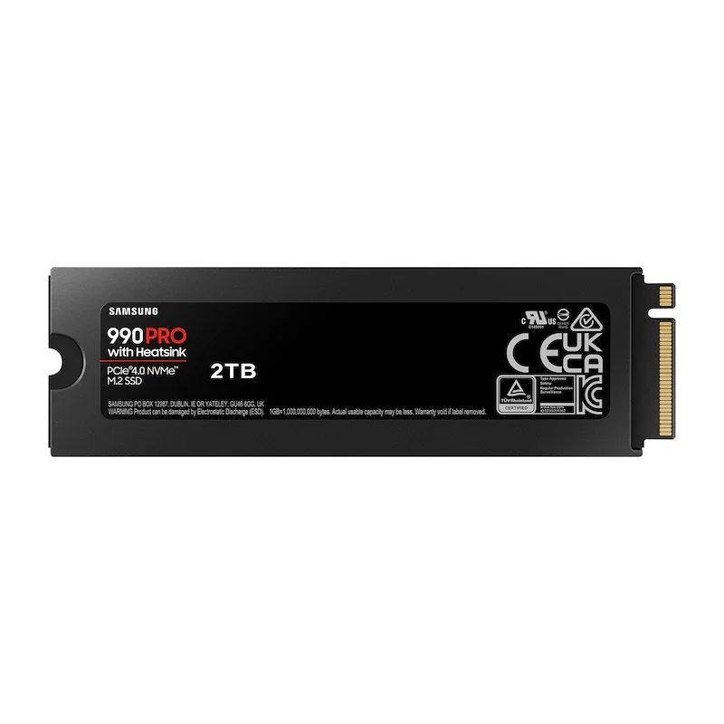 حافظه SSD سامسونگ مدل PRO 990 Heatsink ظرفیت 2 ترابایت
