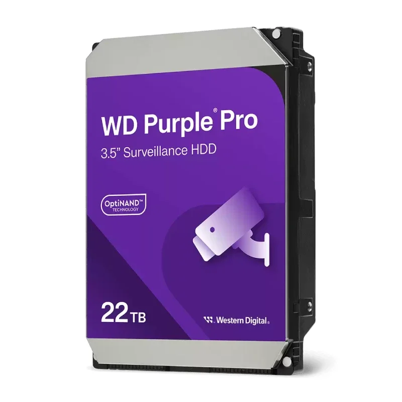 هارد دیسک اینترنال وسترن دیجیتال مدل Purple Pro ظرفیت 22 ترابایت