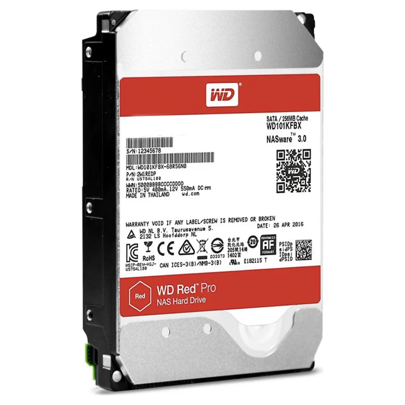 هارد دیسک اینترنال وسترن دیجیتال مدل Red Pro ظرفیت 18 ترابایت