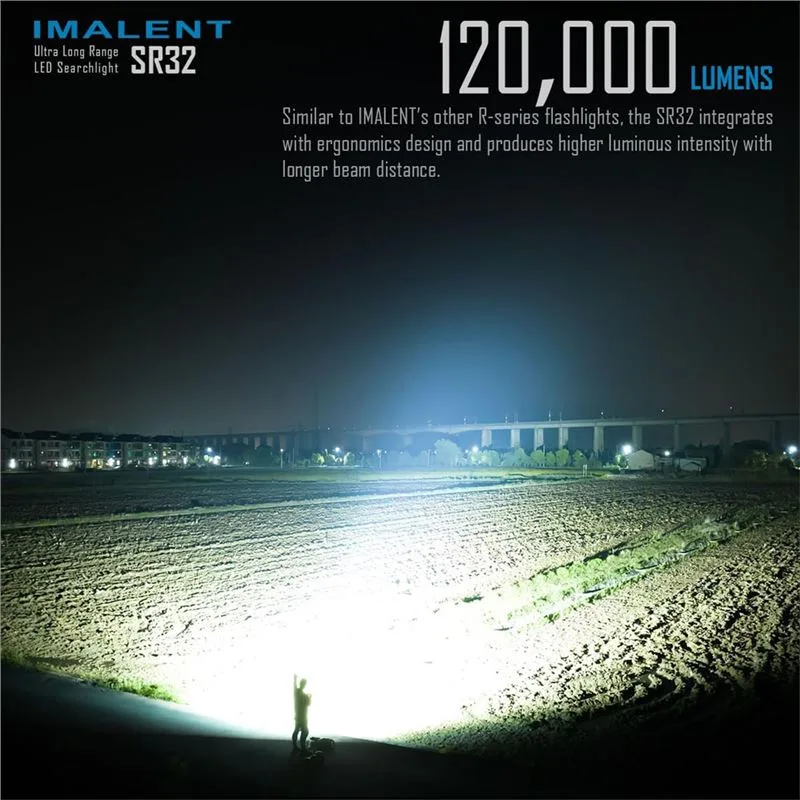 چراغ قوه ایمالنت مدل IMALENT SR32 - 3