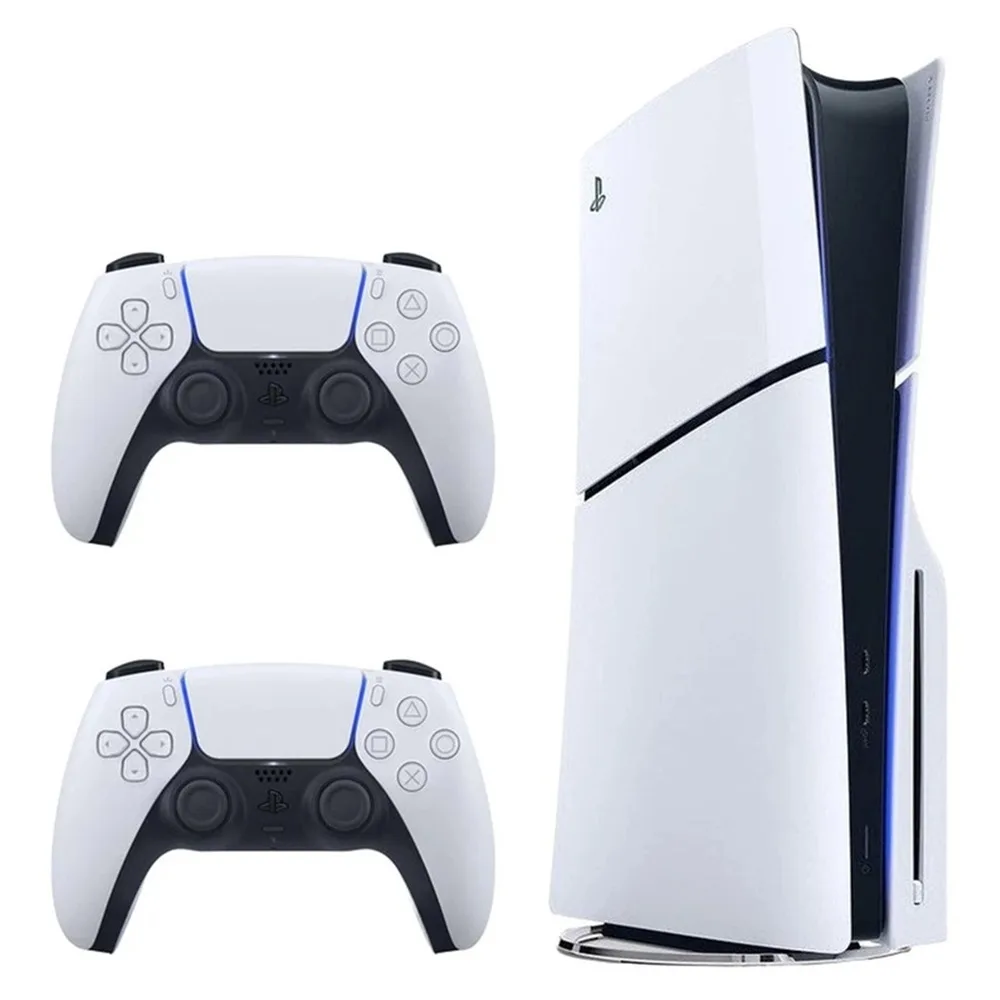 کنسول بازی سونی PS5 Slim Standard 1Tb ریجن 2116 اروپا به همراه دسته اضافی