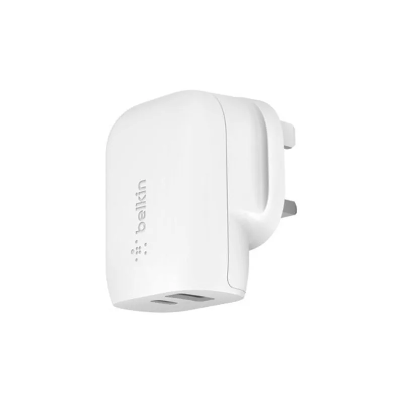 شارژر دیواری Belkin فست شارژ 37 وات USB-C,A WCB007 - 2