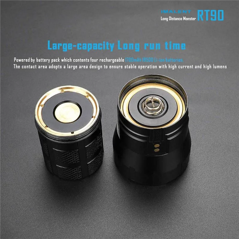 چراغ قوه ایمالنت مدل IMALENT RT90 - 4