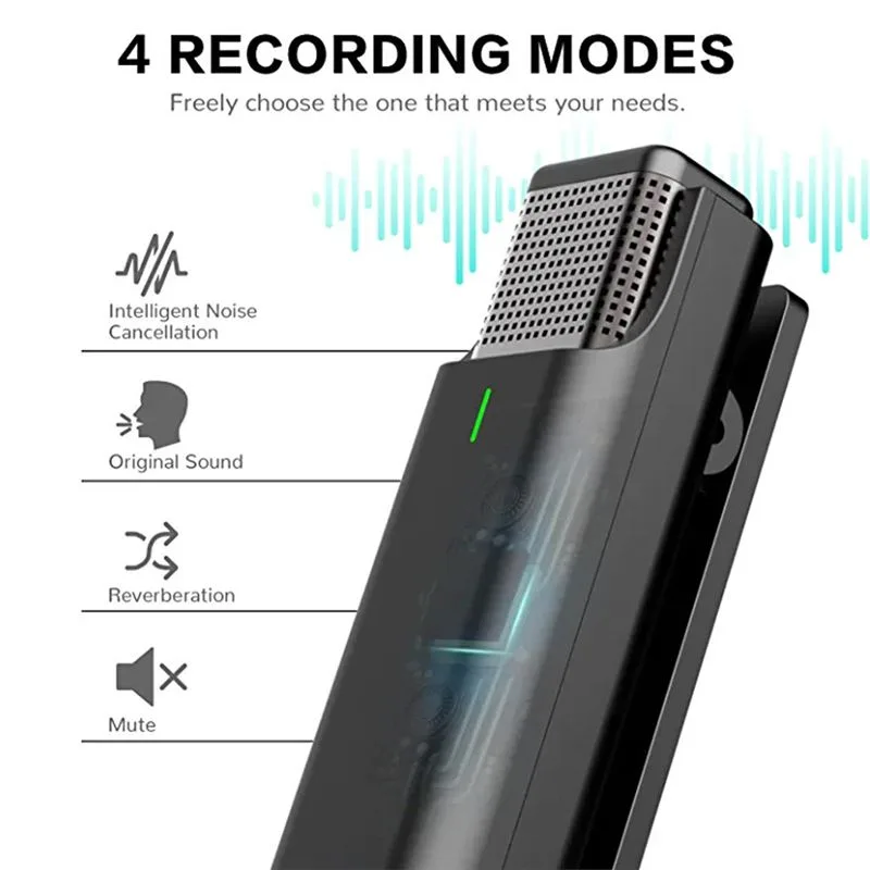 میکروفون یقه‌ای بی سیم مخصوص آیفون (دو میکروفونه) - 3