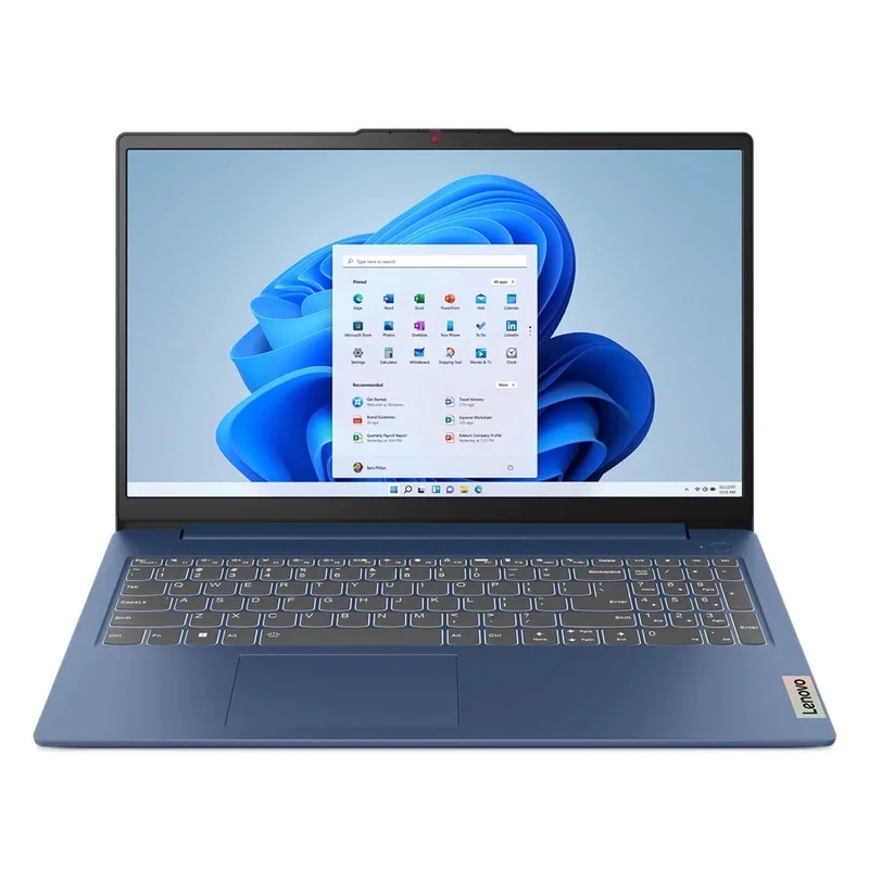 لپ تاپ 15.6 اینچ لنوو ideapad Slim3 مدل 15AMN8 پردازنده Ryzen 5 7520U رم 8GB حافظه 512GB SSD