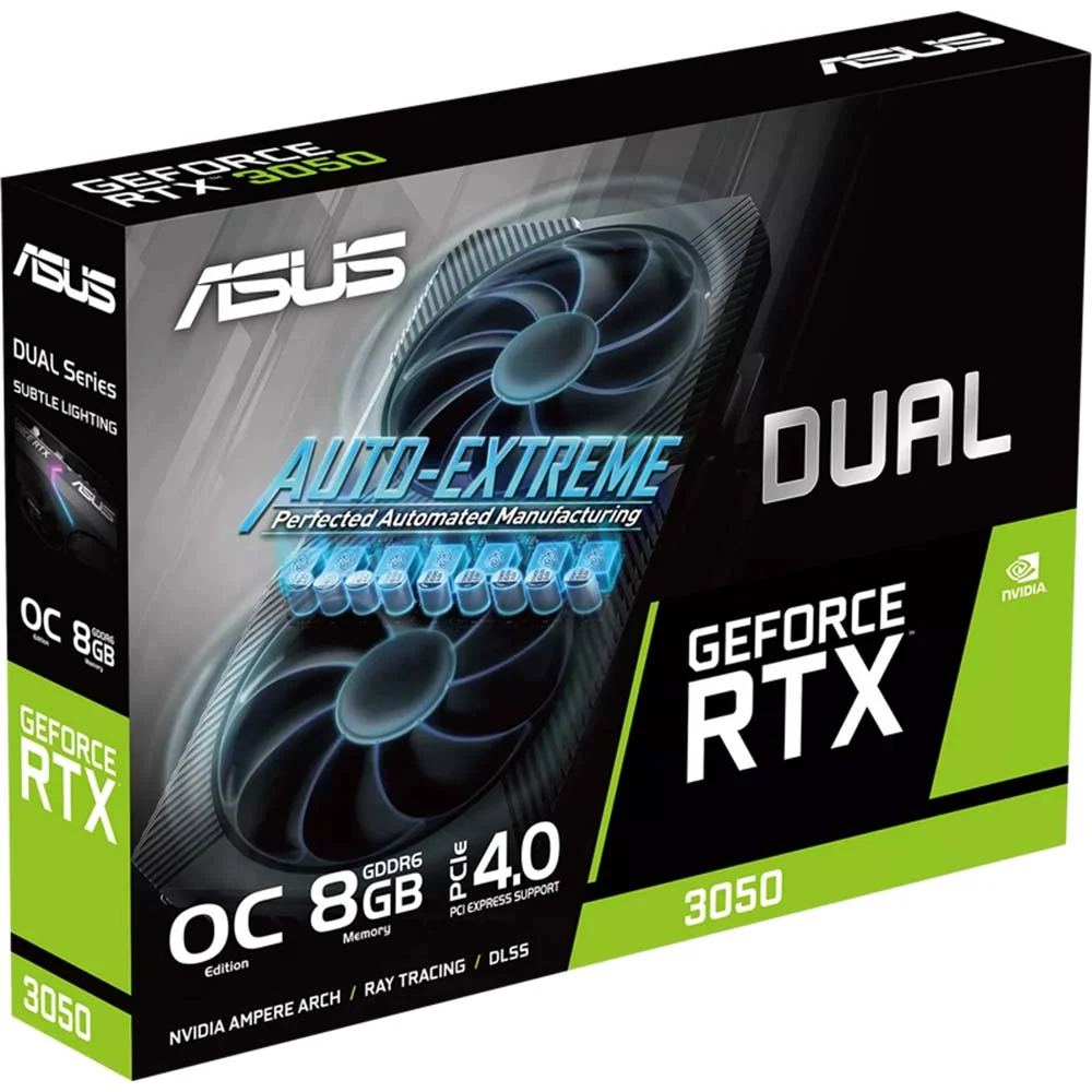 کارت گرافیک ایسوس مدل RTX 3050 Dual OC Edition 8GB GDDR6