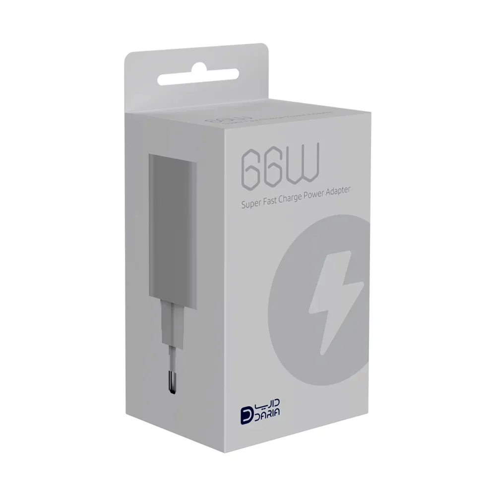 آداپتور داریا مدل DA-P66E05 سوپر فست شارژ 66 وات