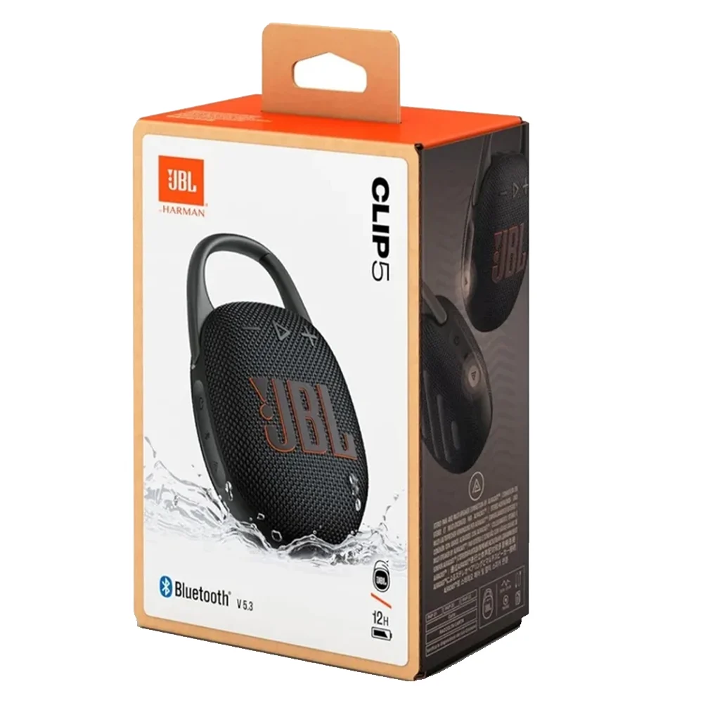 اسپیکر بلوتوثی قابل حمل ضد آب جی بی ال مدل JBL Clip 5