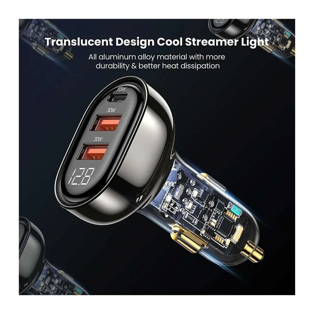 شارژر فندکی 95W هیسکا مدل HCC-326