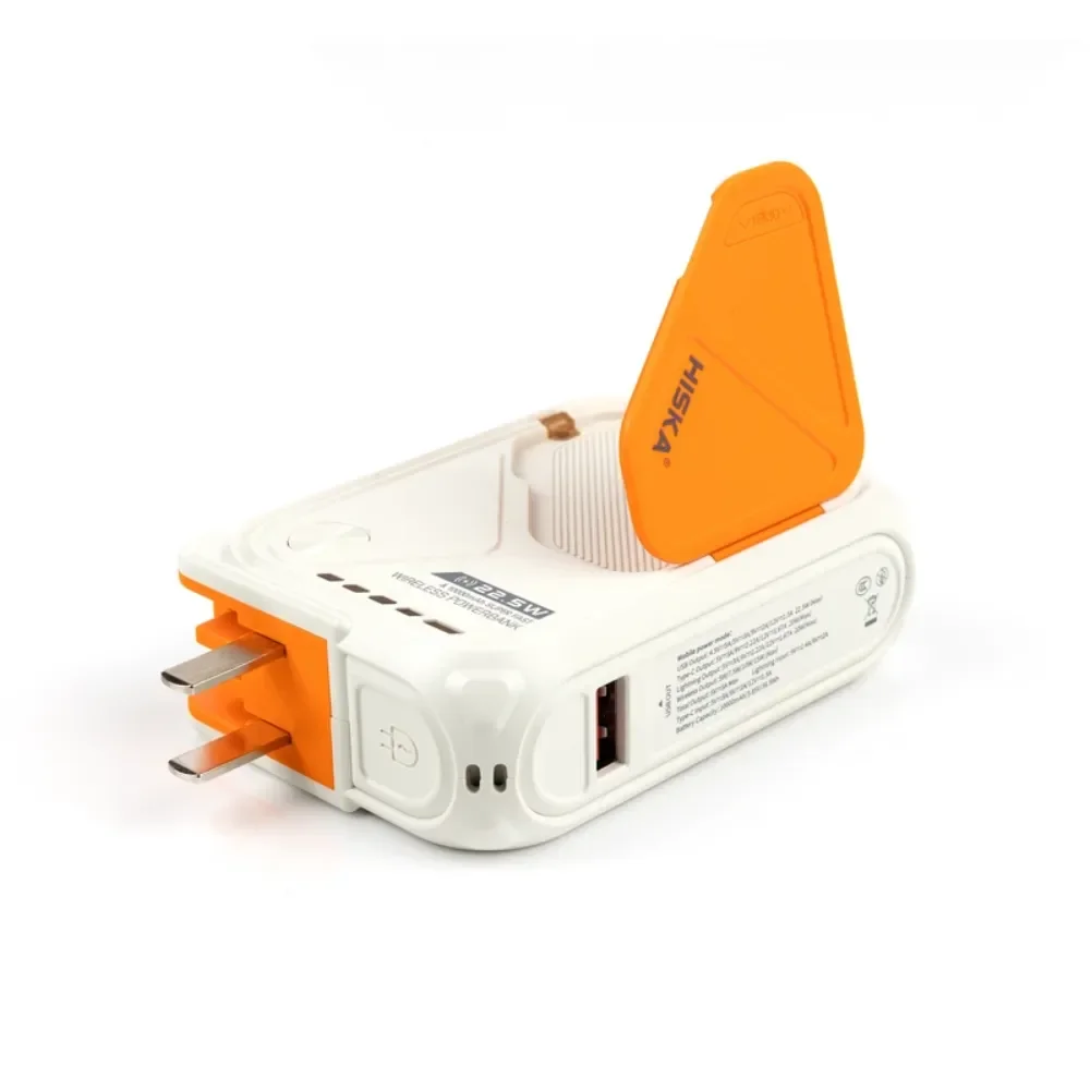 پاوربانک هیسکا مدل HP-123PD ظرفیت 10000 میلی آمپر ساعت