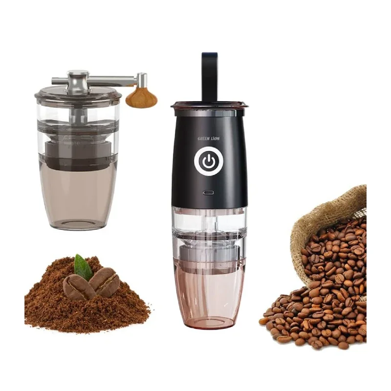 آسیاب قهوه شارژی و دستی قابل حمل گرین لاین