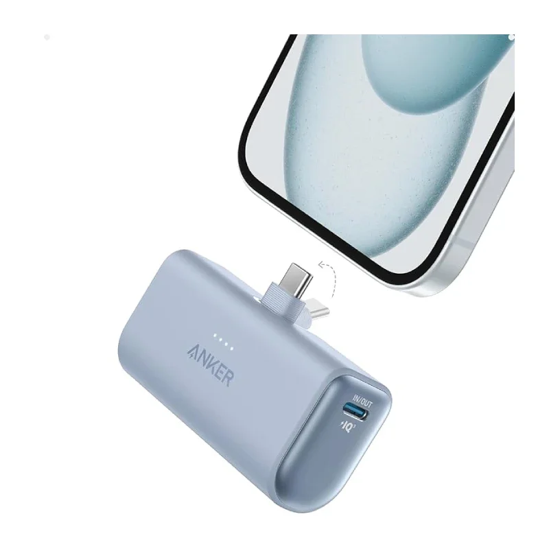 پاوربانک انکر مدل Nano A1653 ظرفیت 5000 میلی آمپر ۲۲٫۵ وات