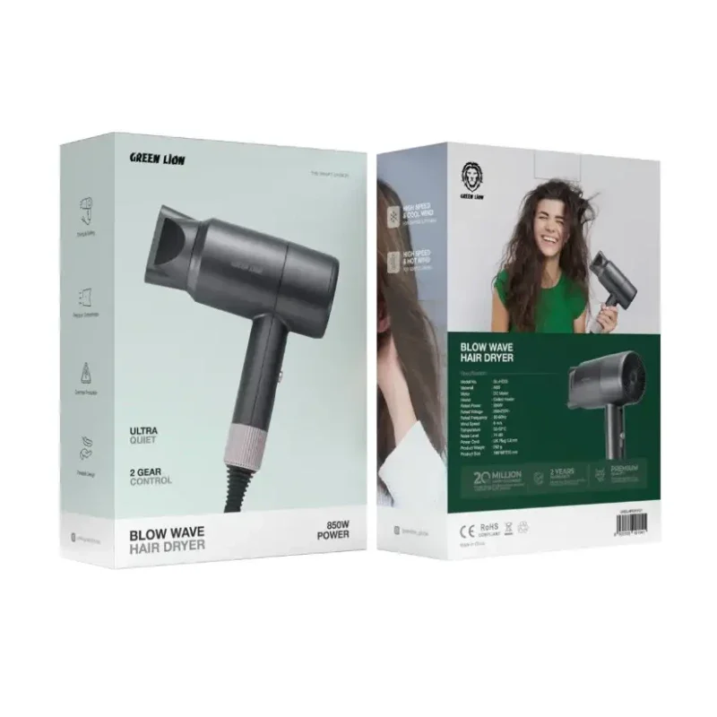 سشوار 850 وات گرین لاین مدل GNBLAIRDRYGY