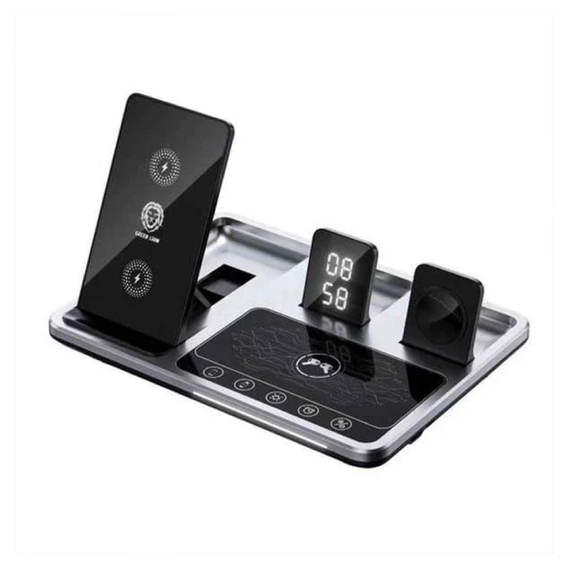 استند شارژ وایرلس 4 کاره گرین لاین