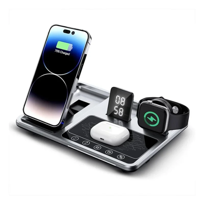 استند شارژ وایرلس 4 کاره گرین لاین