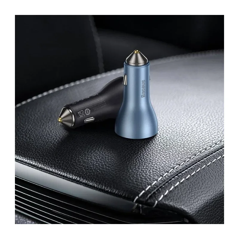 شارژر فندکی 65 وات باسئوس مدل Golden Contactor Pro 65W