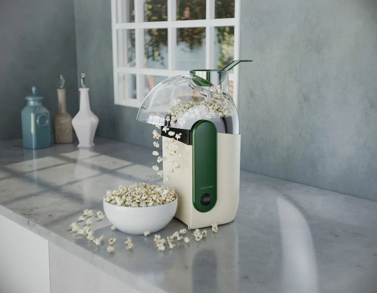 پاپ‌ کورن ساز گرین لاین Pop Mate 1200W