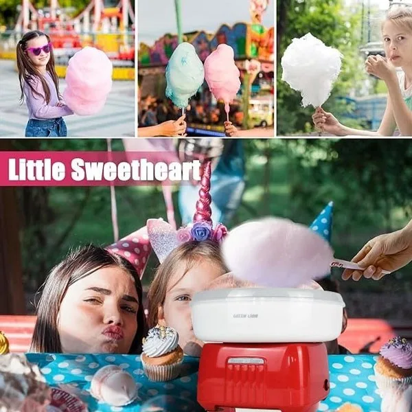 پشمک ساز خانگی گرین لاین Green Lion مدل GNCTNCDYWHRD توان 500 وات