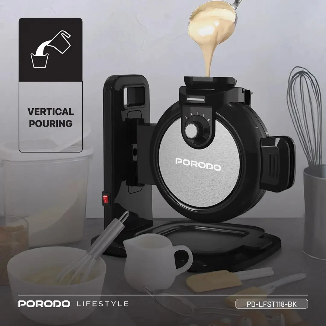 وافل ساز پرودو مدل PORODO VERTICAL WAFFLE MAKER LFS118