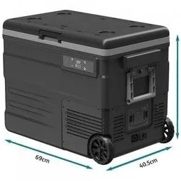 یخچال خودرو و فریزر LG 55 لیتر وسیله نقلیه 12 24 ولت چرخ نوار کششی صفحه دیجیتال Fridgers