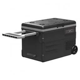 یخچال خودرو و فریزر LG 55 لیتر وسیله نقلیه 12 24 ولت چرخ نوار کششی صفحه دیجیتال Fridgers