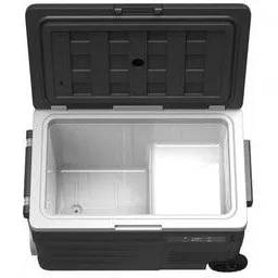 یخچال خودرو و فریزر LG 55 لیتر وسیله نقلیه 12 24 ولت چرخ نوار کششی صفحه دیجیتال Fridgers