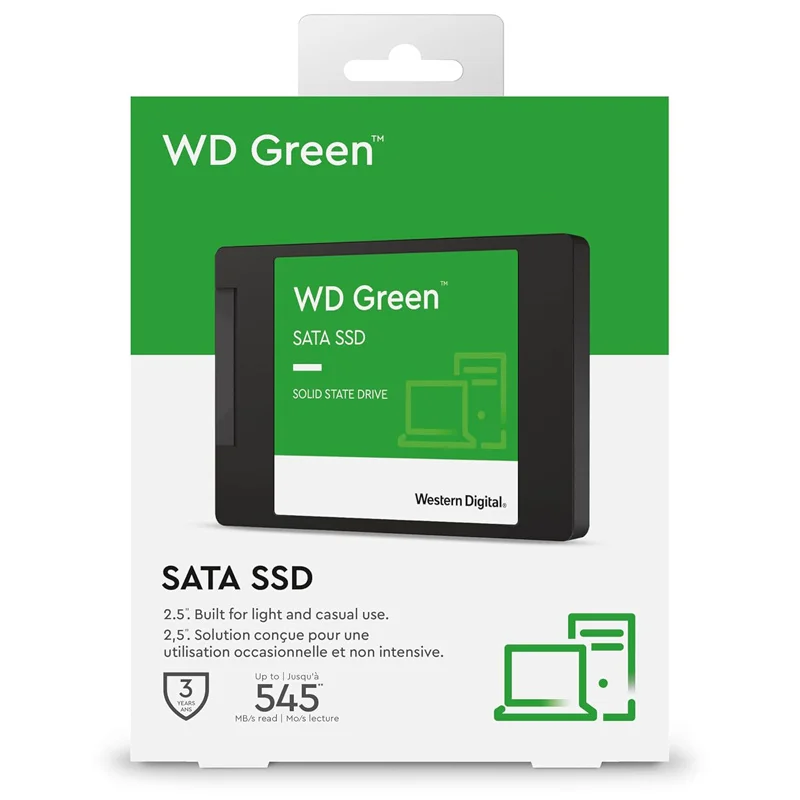 حافظه SSD وسترن دیجیتال مدل Green ظرفیت 240 گیگابایت