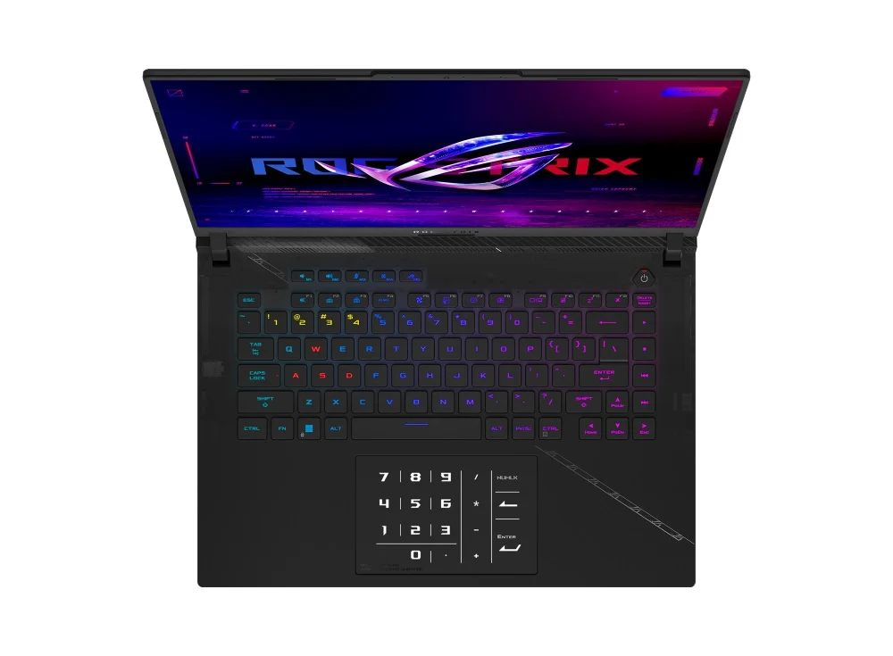 لپ تاپ ایسوس 16 اینچ مدل ROG Strix G634JY پردازنده Core i9 13980HX رم 64GB D5 حافظه SSD 2TB گرافیک RTX 4090 16GB