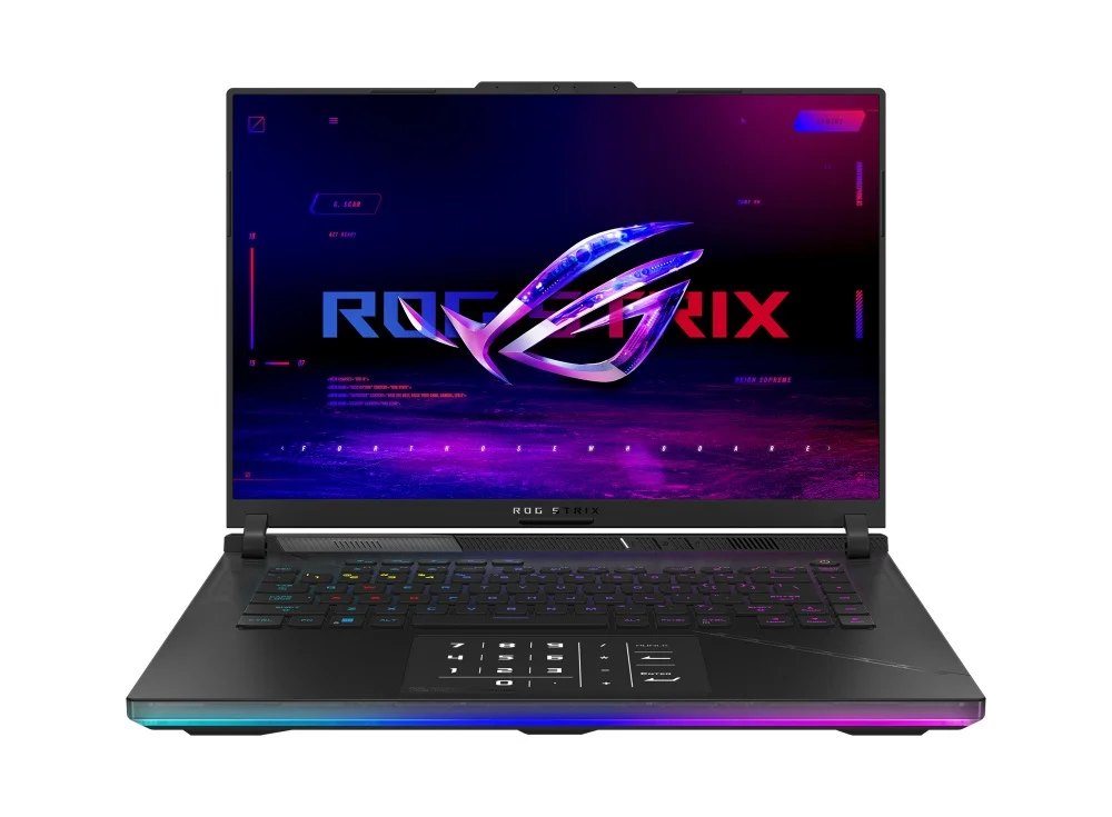 لپ تاپ ایسوس 16 اینچ مدل ROG Strix G634JY پردازنده Core i9 13980HX رم 64GB D5 حافظه SSD 2TB گرافیک RTX 4090 16GB