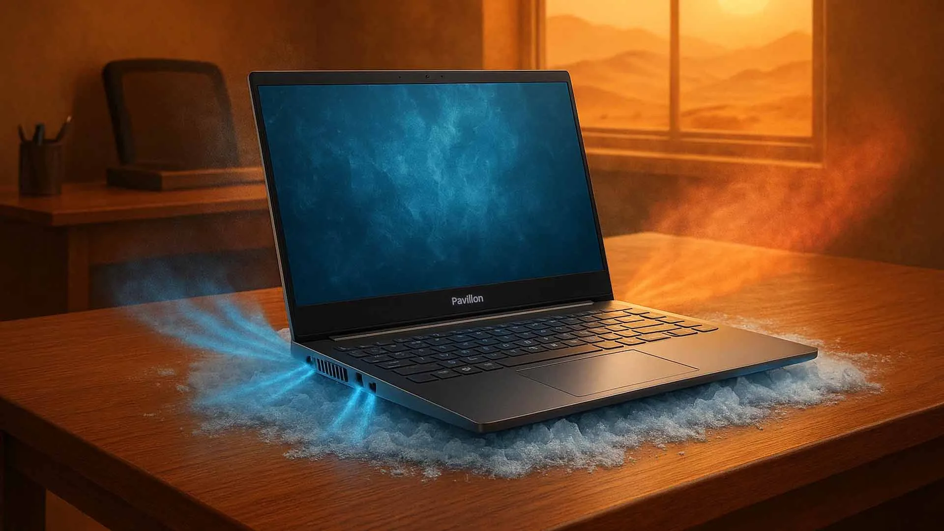 بررسی عمر باتری و سیستم خنککننده در سری Pavilion