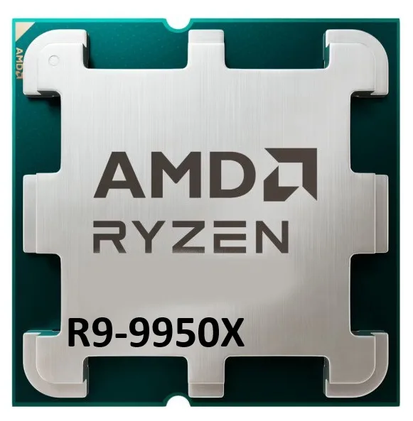 پردازنده ای ام دی Ryzen 9 9950 X AM5 بدون باکس