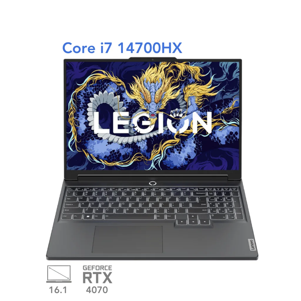 لپ تاپ لنوو 16.0 اینچی مدل Legion Pro 5 Core i7 14700HX 32GB 2TB SSD RTX 4070 8GB