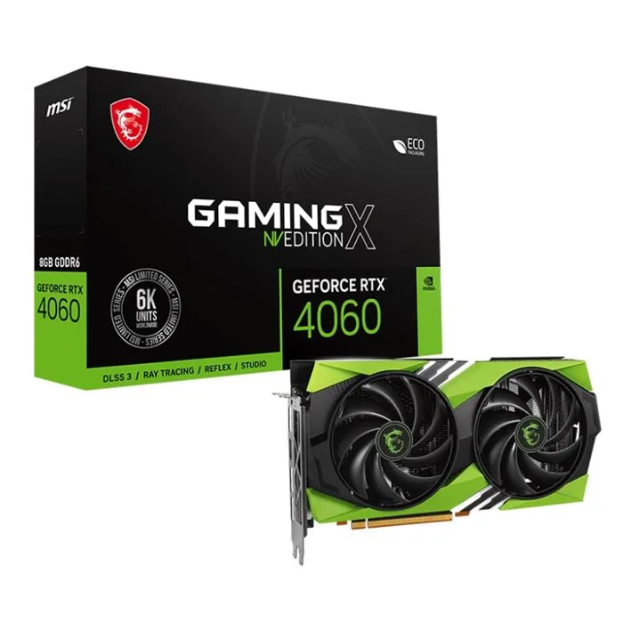 کارت گرافیک MSI مدل GeForce RTX 4060 GAMING X 8GB