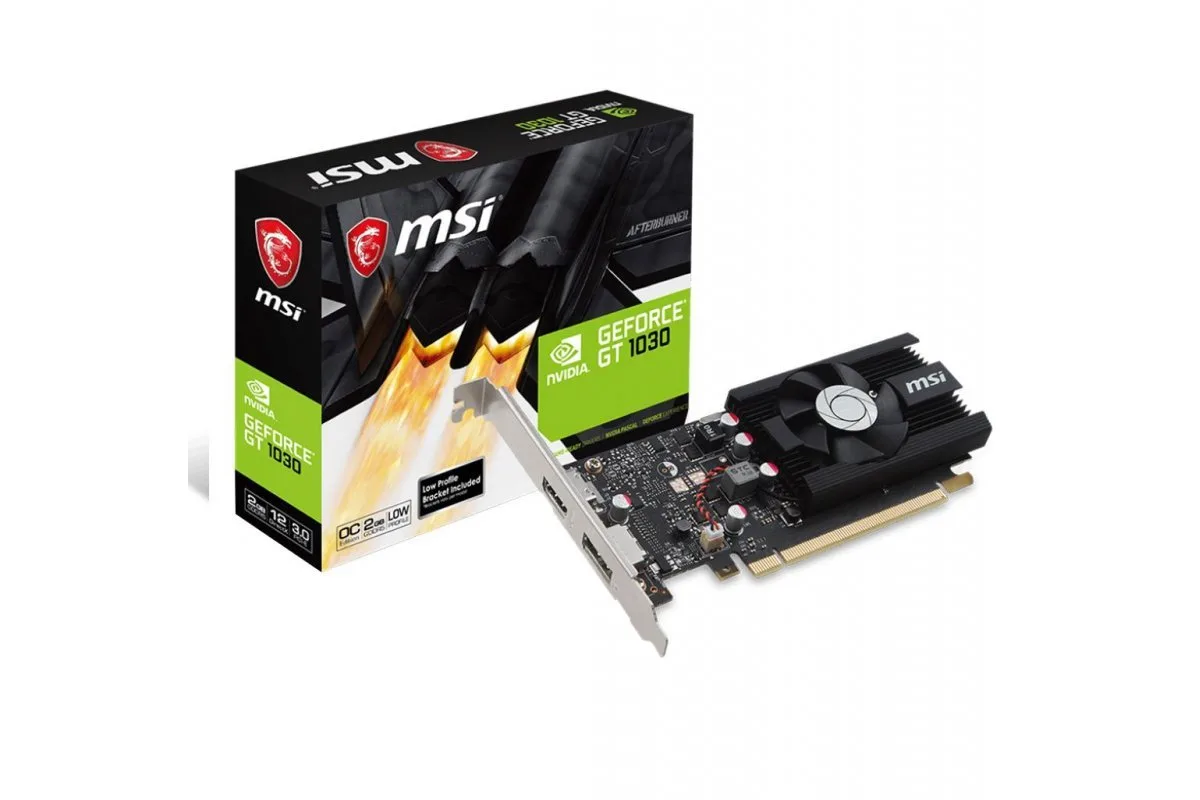 کارت گرافیک MSI مدل GeForce GT 1030 4GD4 LP OC 4GB