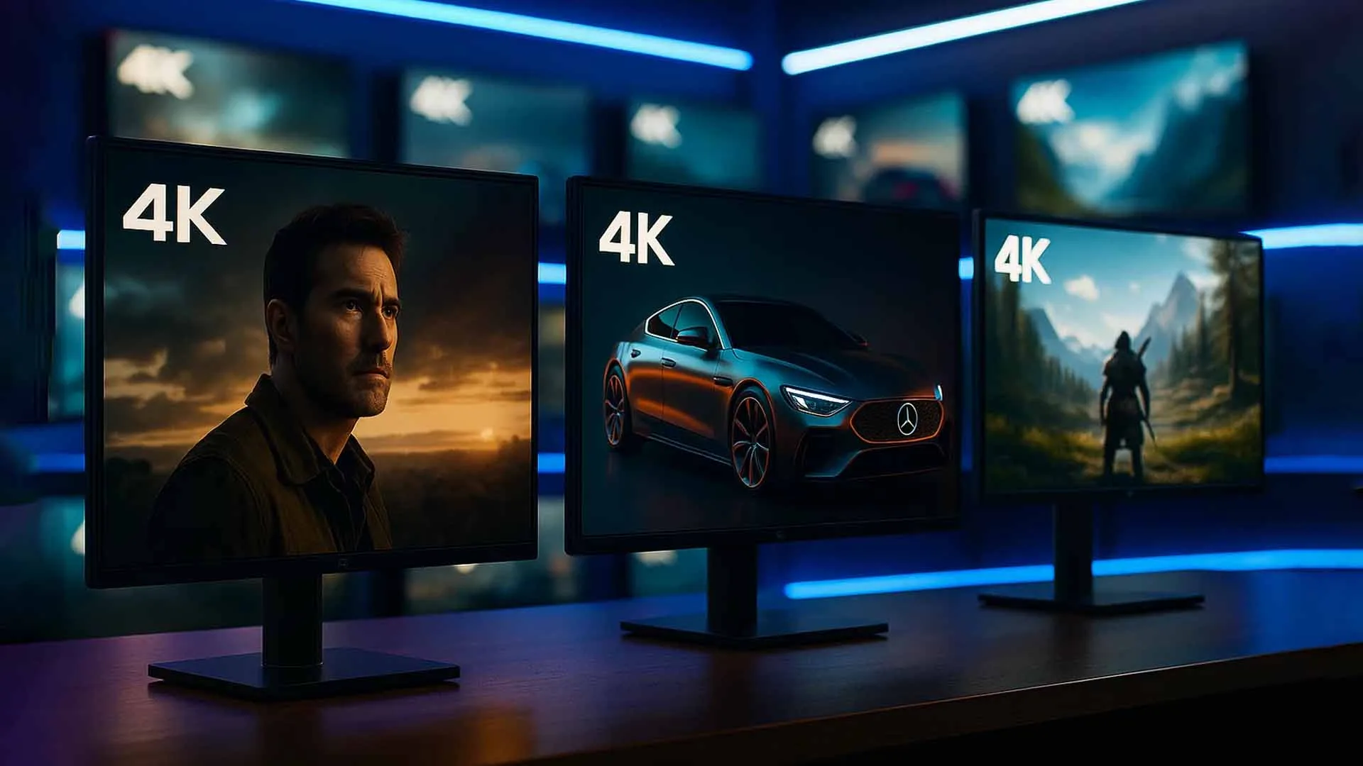 بهترین مانیتورهای 4K