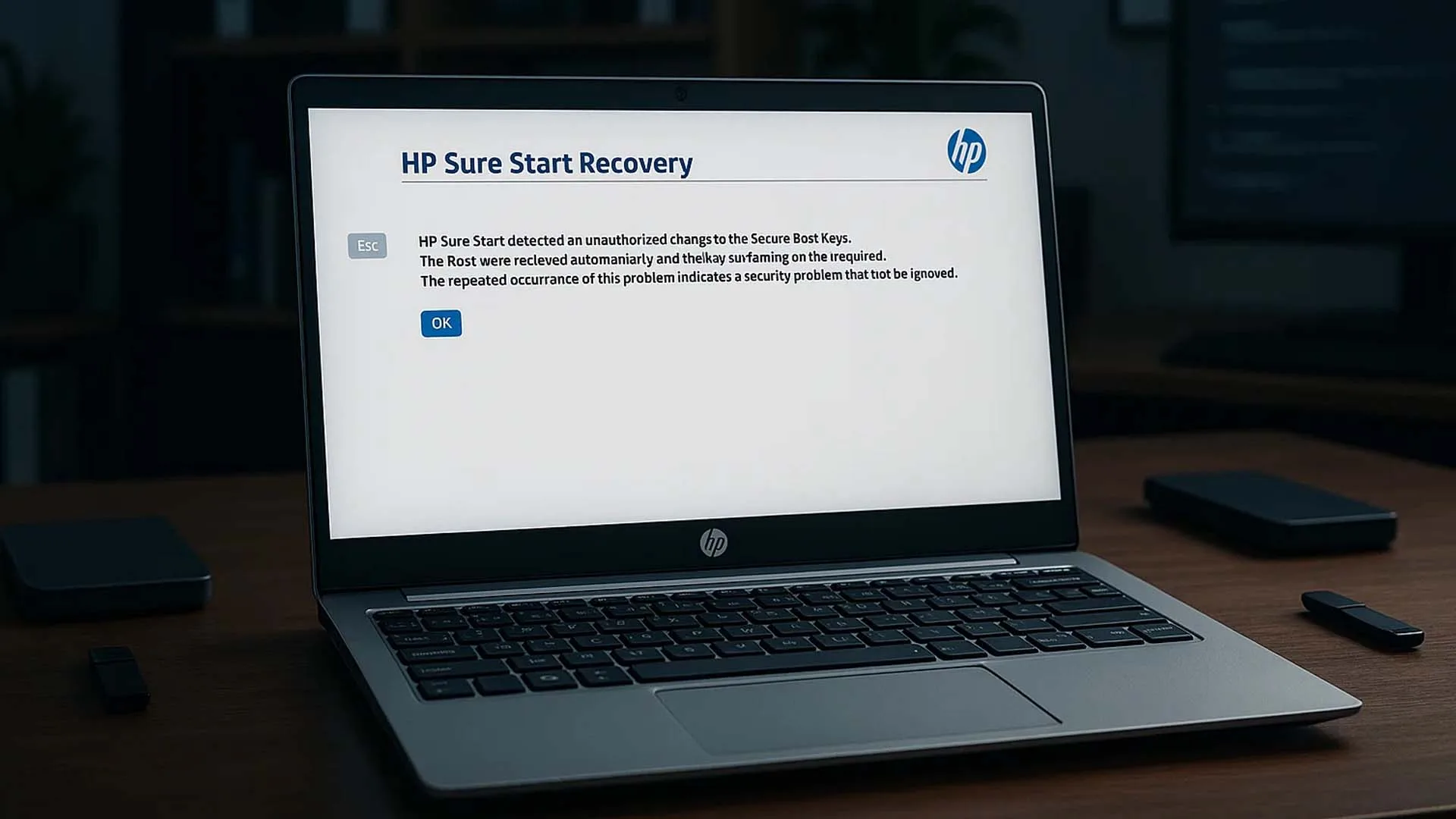 بررسی سیستم امنیتی Sure Start BIOS در لپتاپهای HP