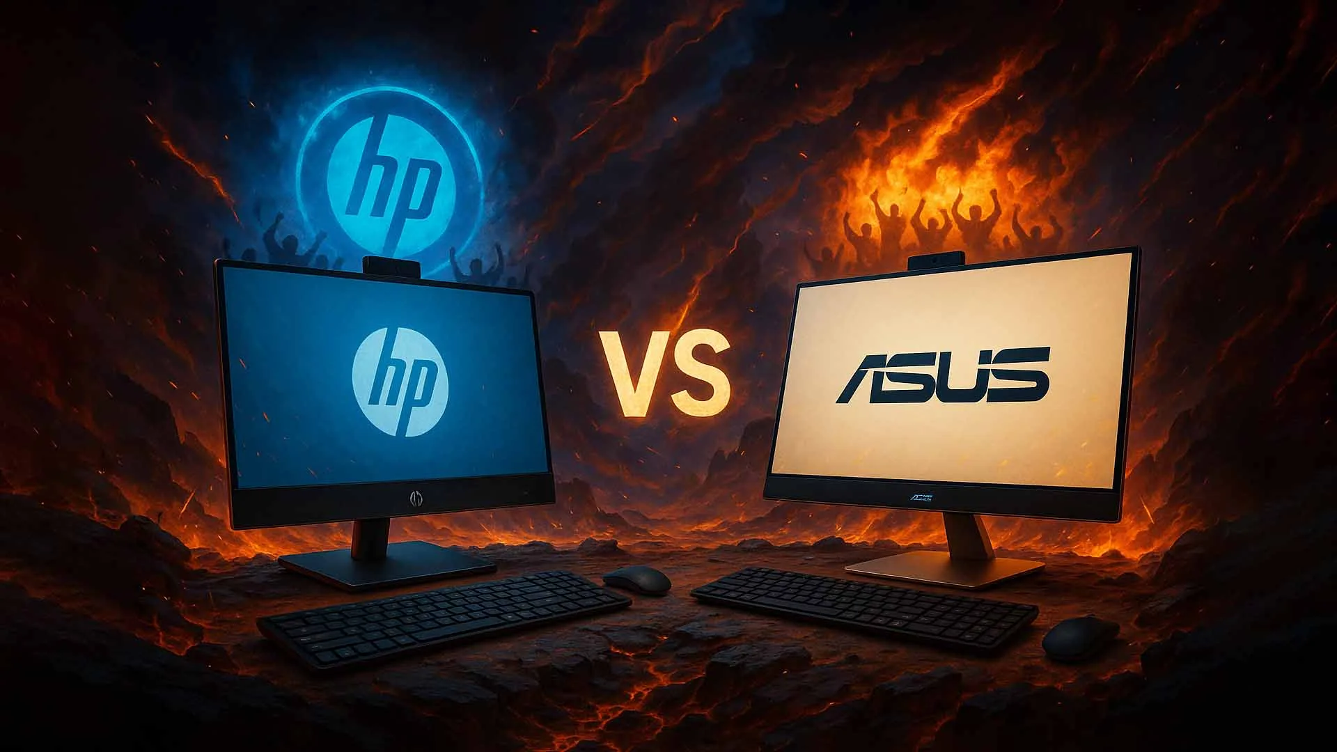 آل این وان ASUS بهتر است یا HP؟