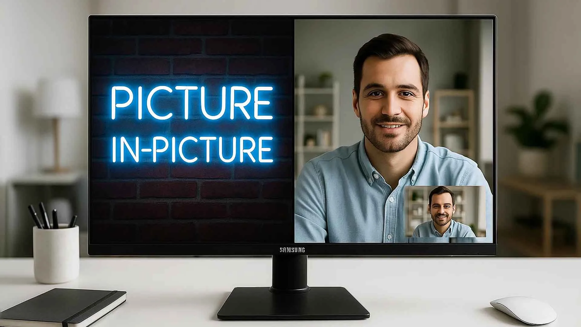 قابلیت Picture-in-Picture در مانیتورهای سامسونگ