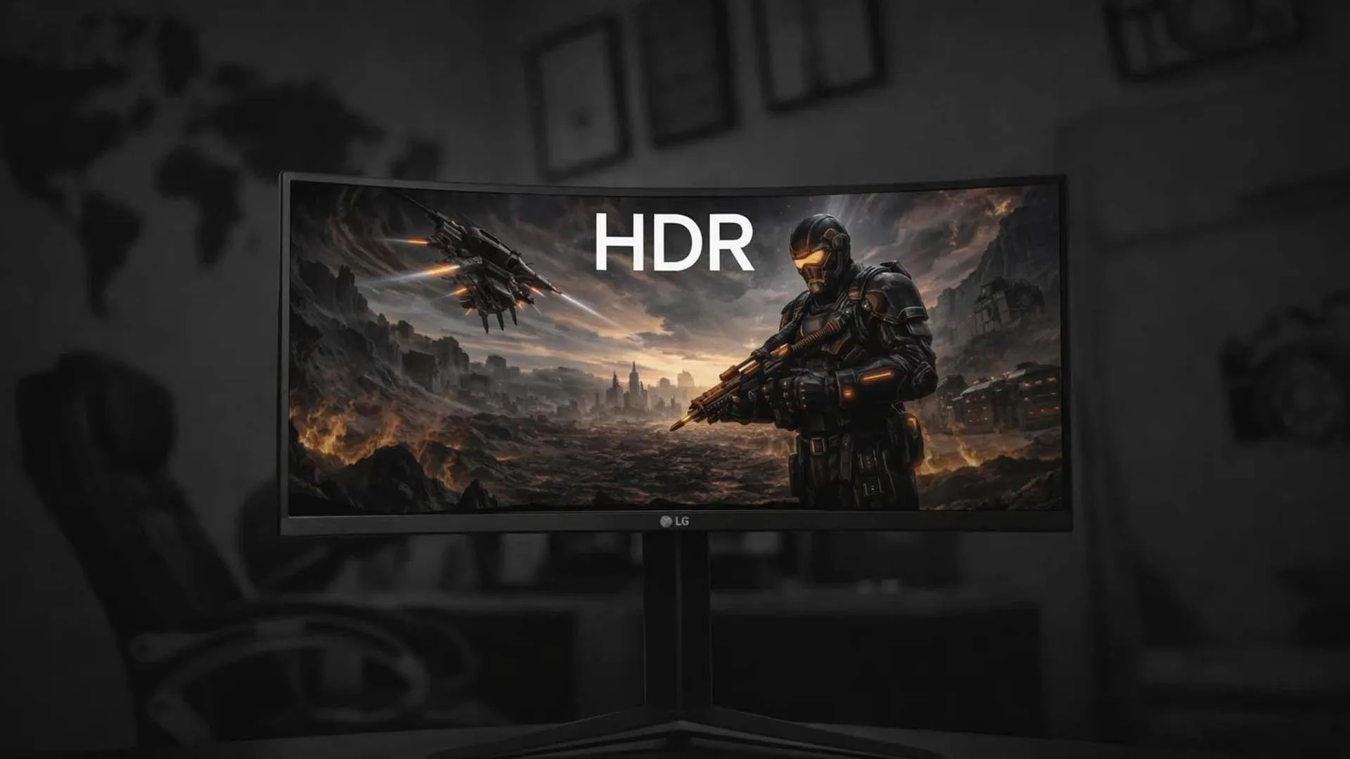 بررسی قابلیت HDR در مانیتورهای الجی