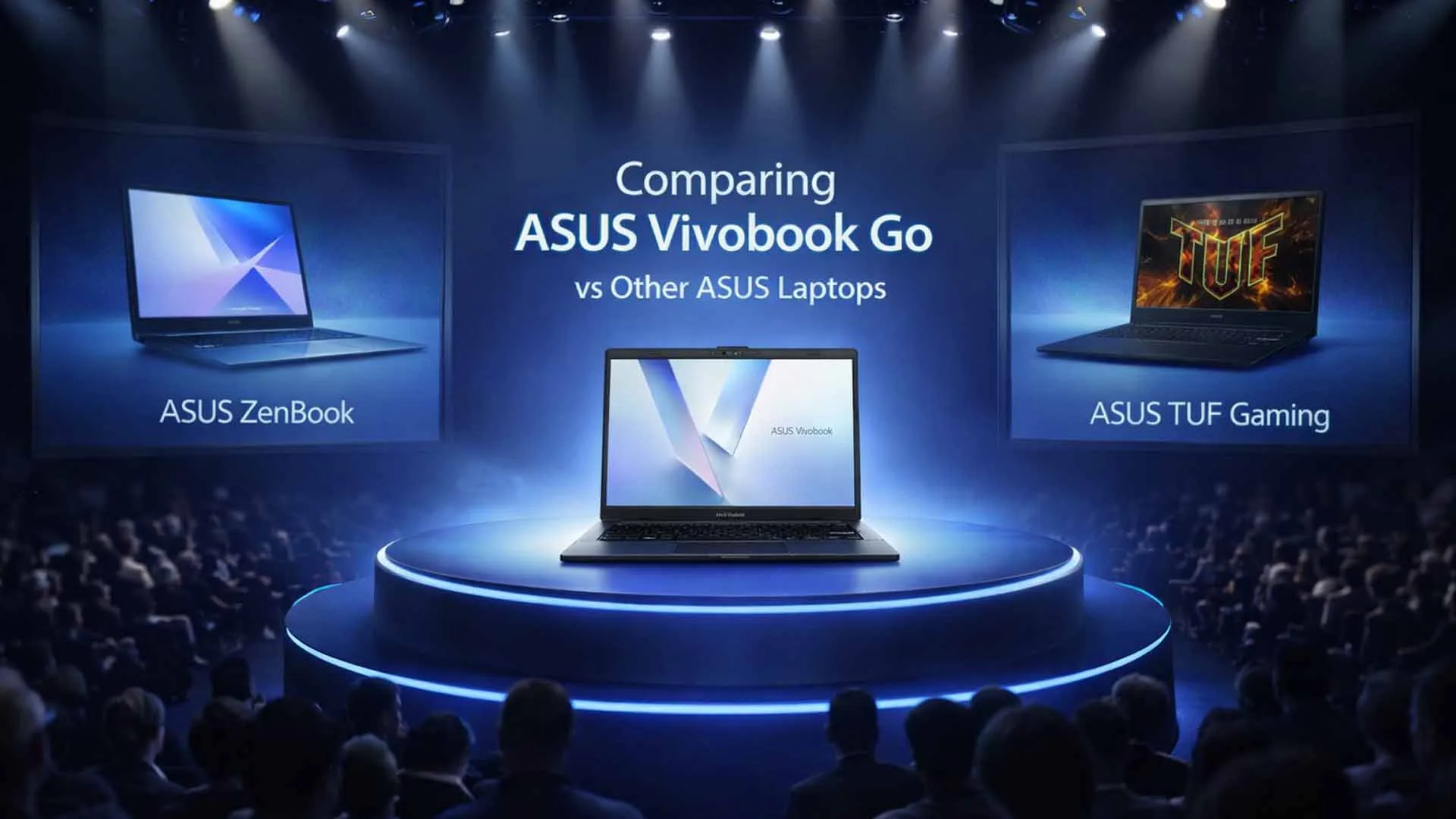 مقایسه VivoBook Go با لپ‌تاپ‌های اقتصادی ایسوس