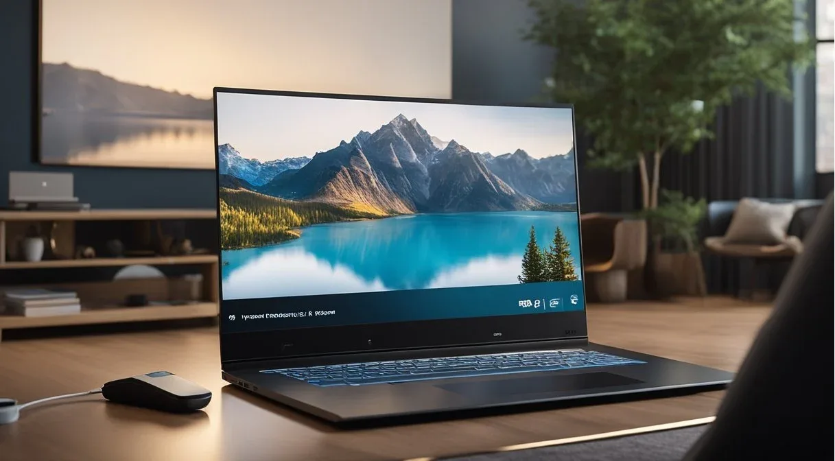 وصل كردن لپ تاپ به تلويزيون