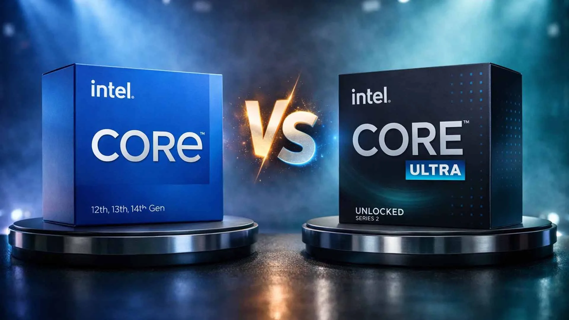 مقایسه Intel Core و  Intel Core Ultra