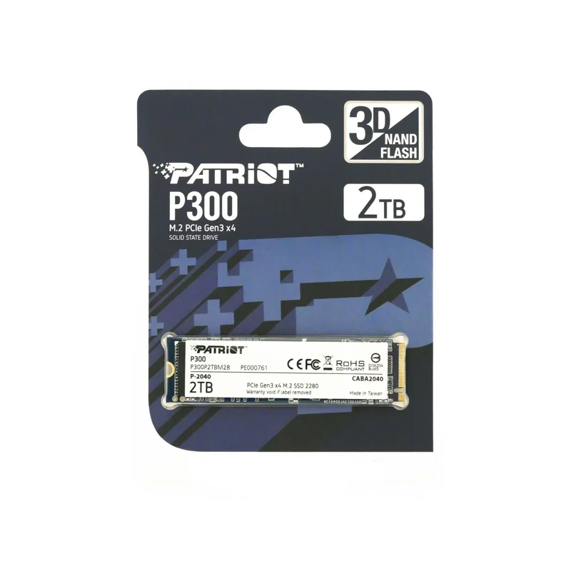 اس اس دی اینترنال پتریوت مدل P300 ظرفیت 2 ترابایت