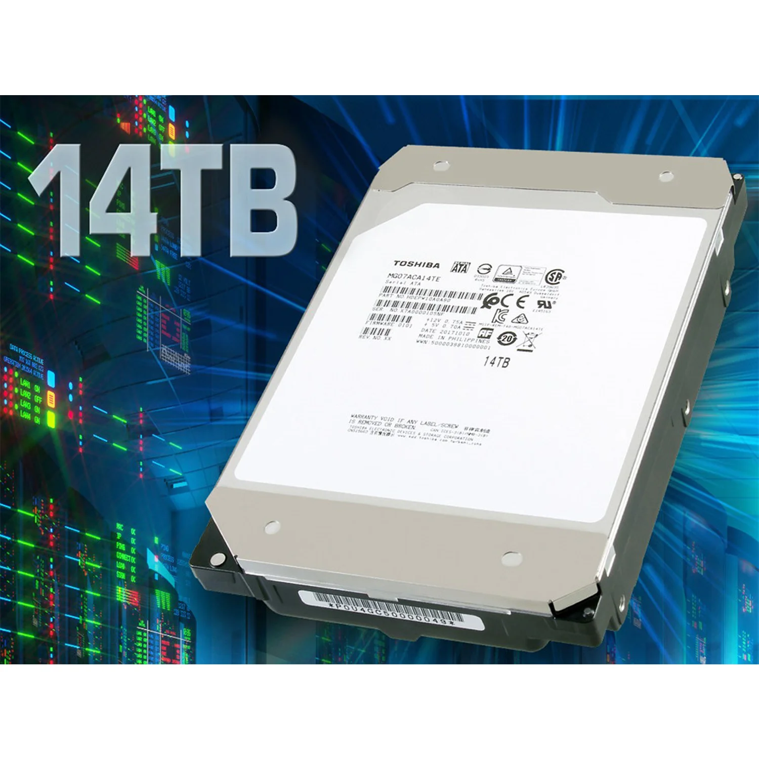 هارددیسک اینترنال توشیبا مدل MG07ACA 14TE ظرفیت 14 ترابایت