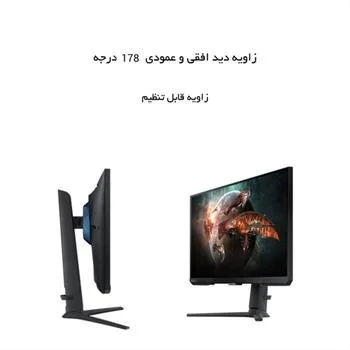 مانیتور گیمینگ 27 اینچ سامسونگ مدل Odyssey LS27BG402EMXUE