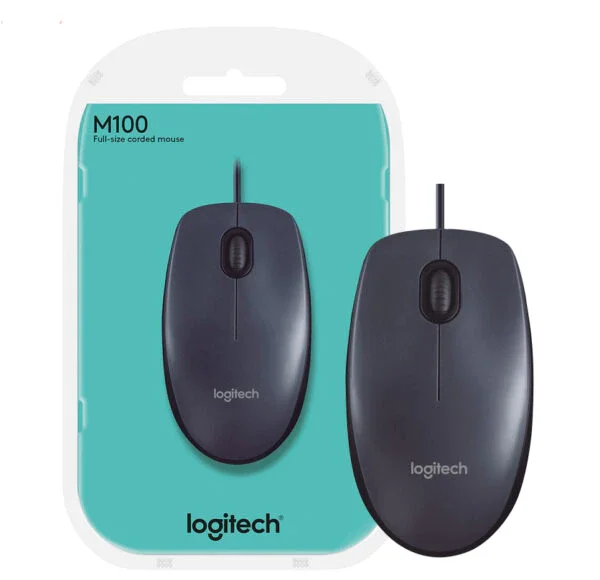 ماوس با سیم لاجیتک مدل M100