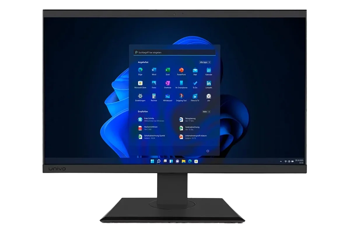 کامپیوتر همه کاره غیر لمسی یونیوو 22 اینچی مدل UA-2225 Core i5 12400U 8GB 256GB SSD Intel