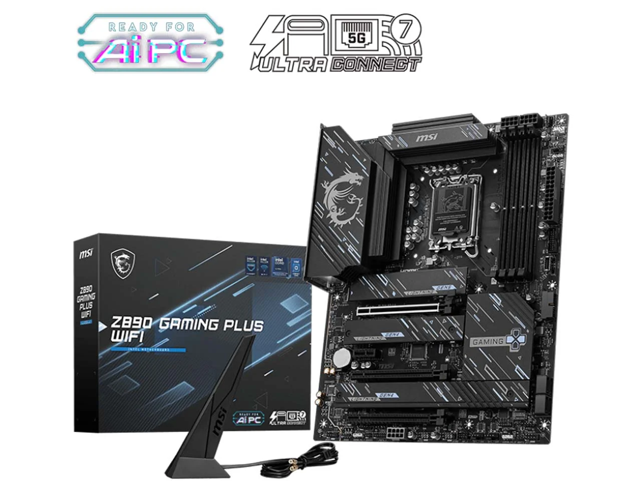 مادربرد ام اس آی مدل MSI Z890 GAMING PLUS WIFI DDR5