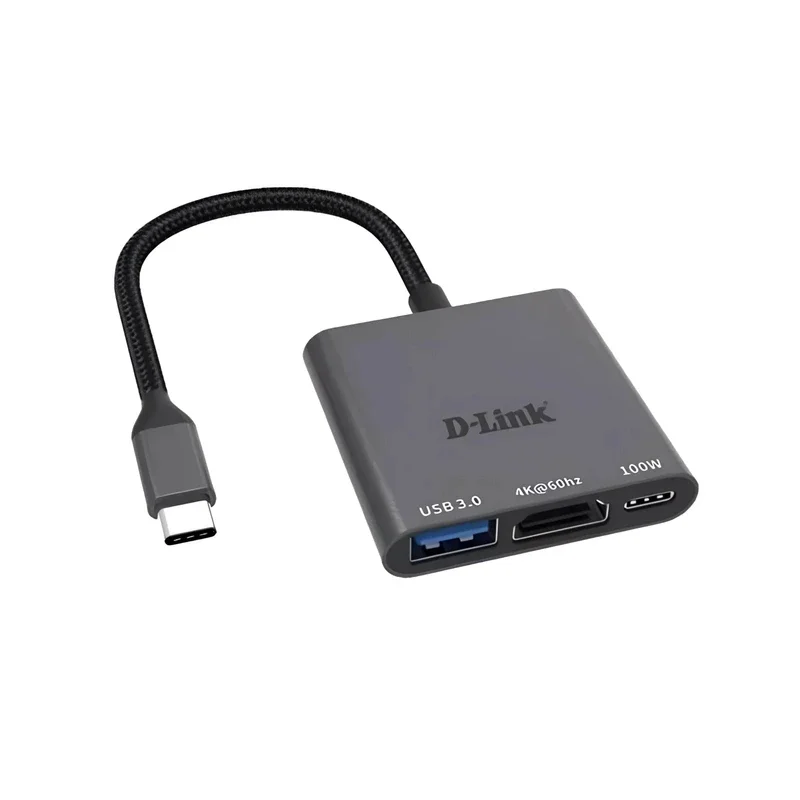 هاب USB C سه پورت دی لینک مدل DUB C103