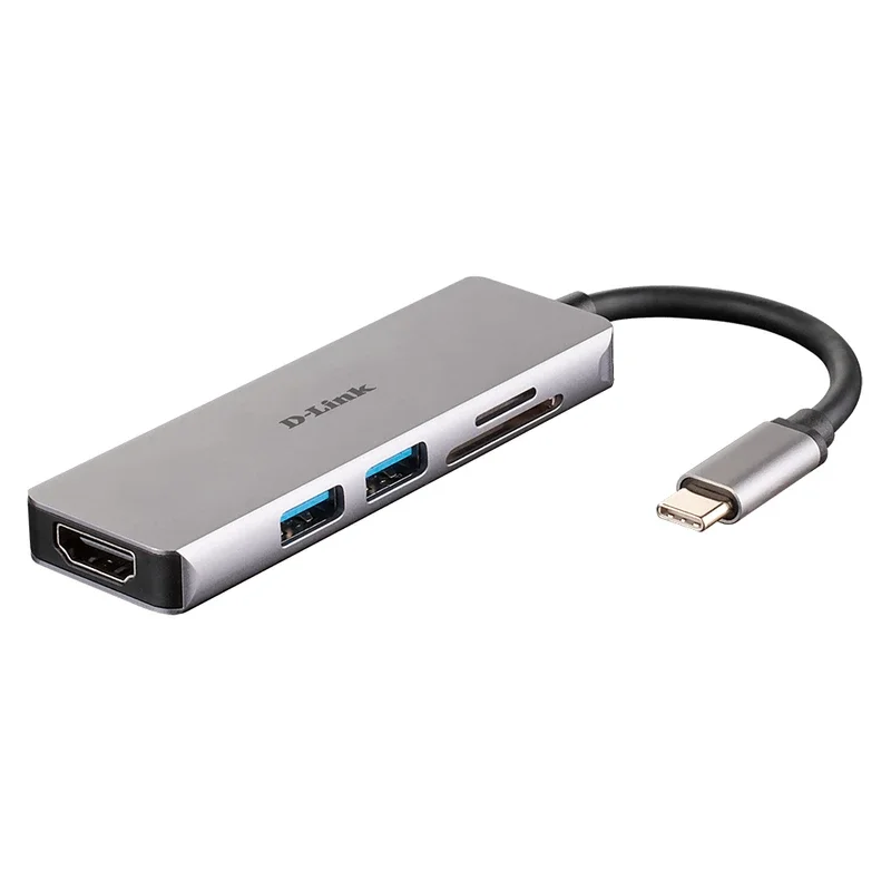 هاب مبدل 5 پورت USB Type C دی‌لینک DUB M530